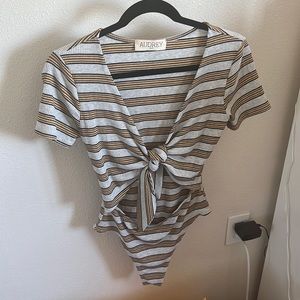 Cute cut out bodysuit